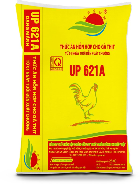 Hỗn hợp cho gà thịt UP621A