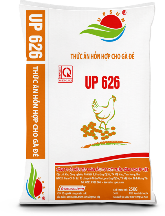 Hỗn hợp cho gà đẻ UP 626