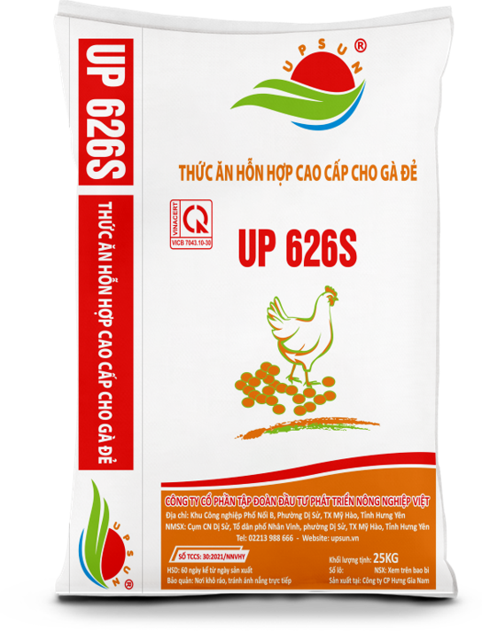 Hỗn hợp cao cấp cho gà đẻ UP 626S