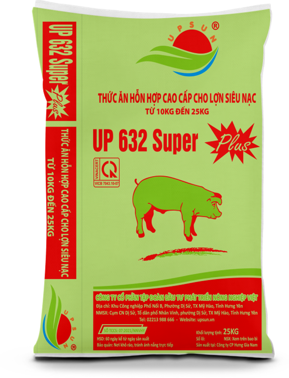 Hỗn hợp cao cấp cho lợn siêu nạc UP632SuperPlus