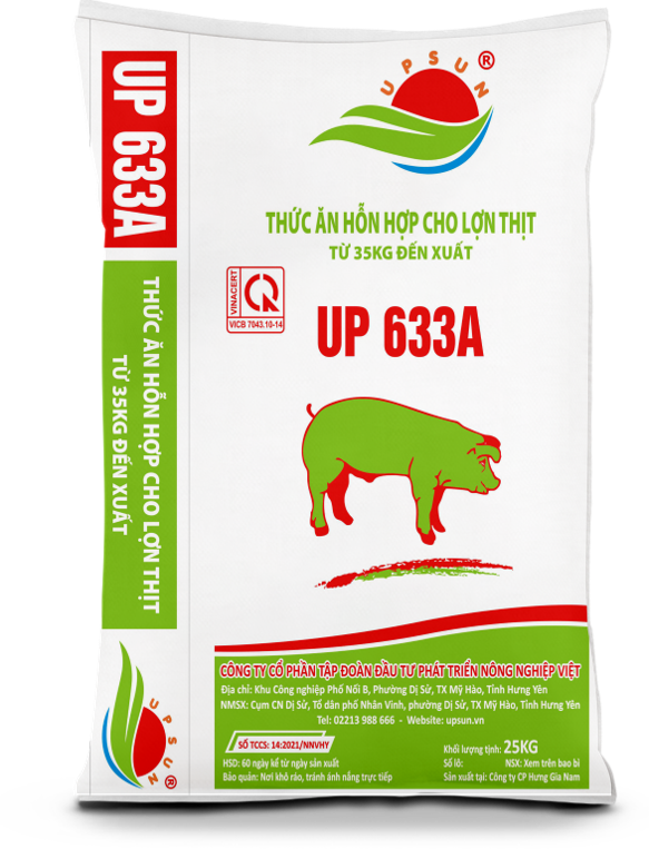 Hỗn hợp cho lợn thịt UP633A