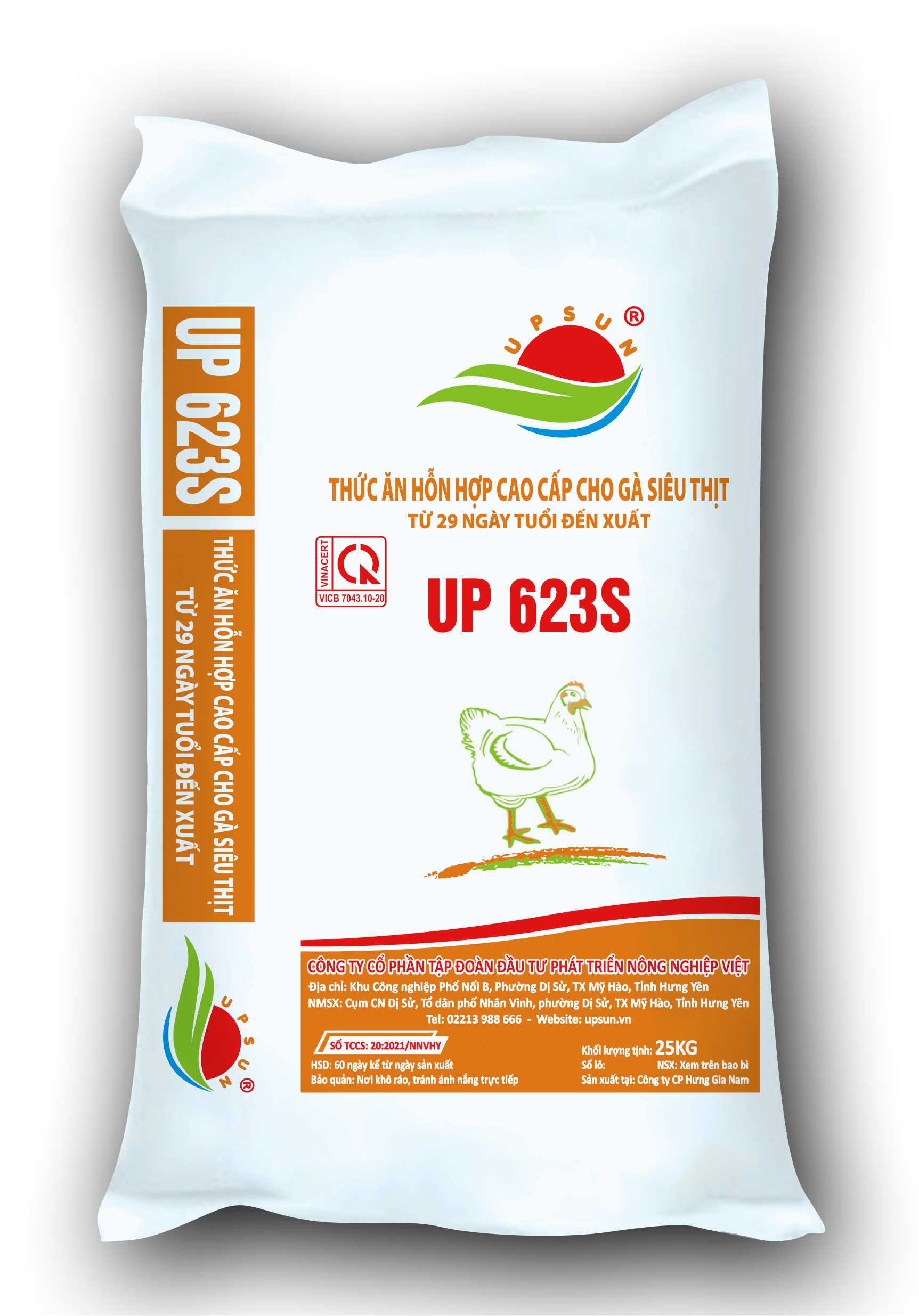 Hỗn hợp cao cấp cho gà siêu thịt 