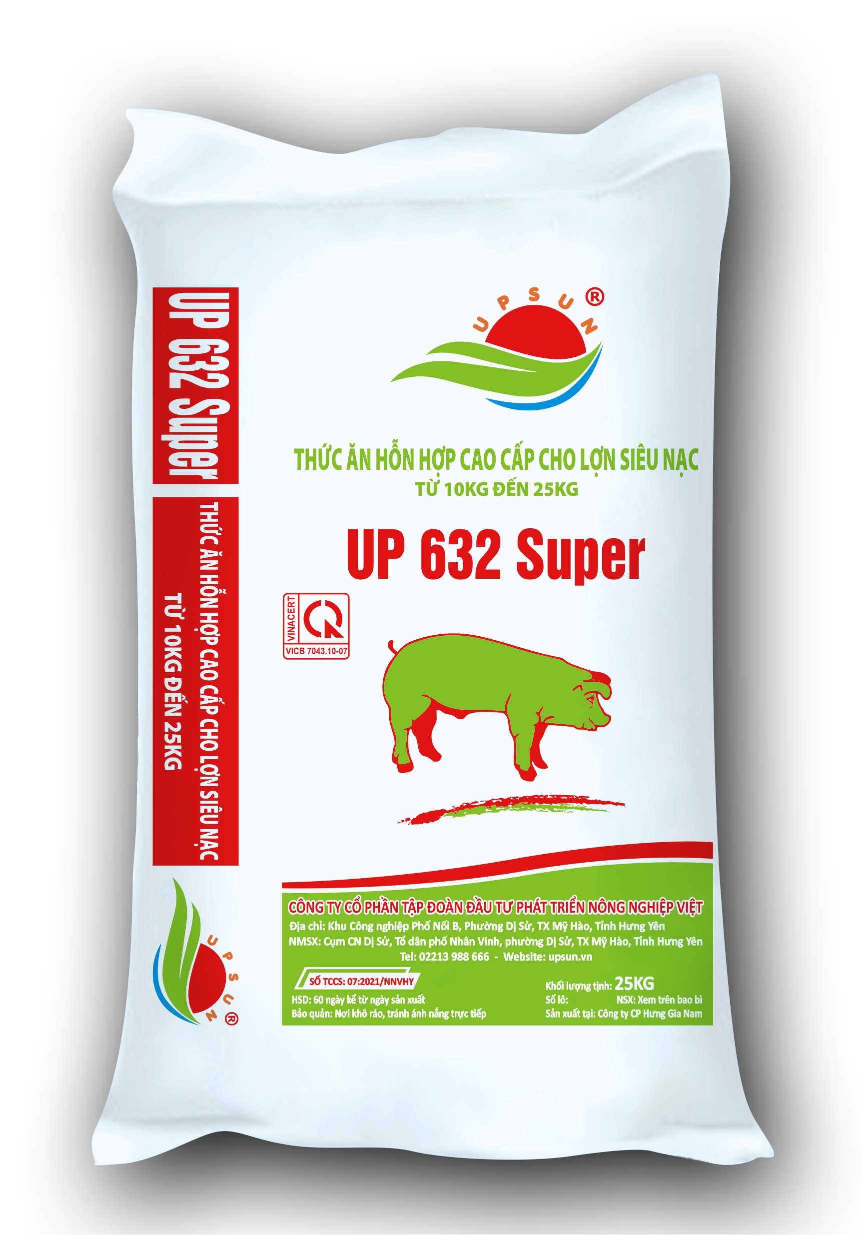 Hỗn hợp cao cấp cho lợn siêu nạc